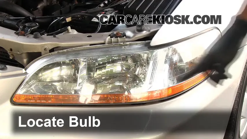 1999 Honda Accord LX 3.0L V6 Sedan (4 Door) Lights Parking Light (replace bulb)